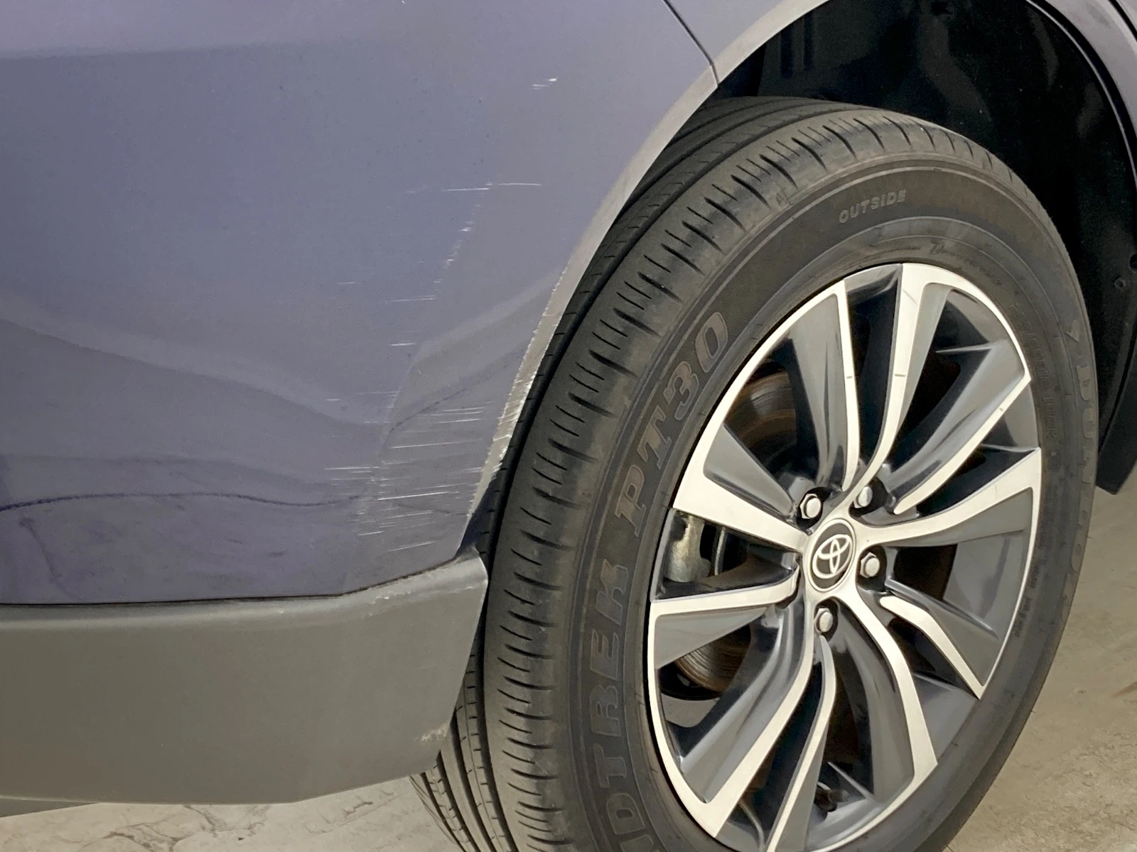 傷の画像です。