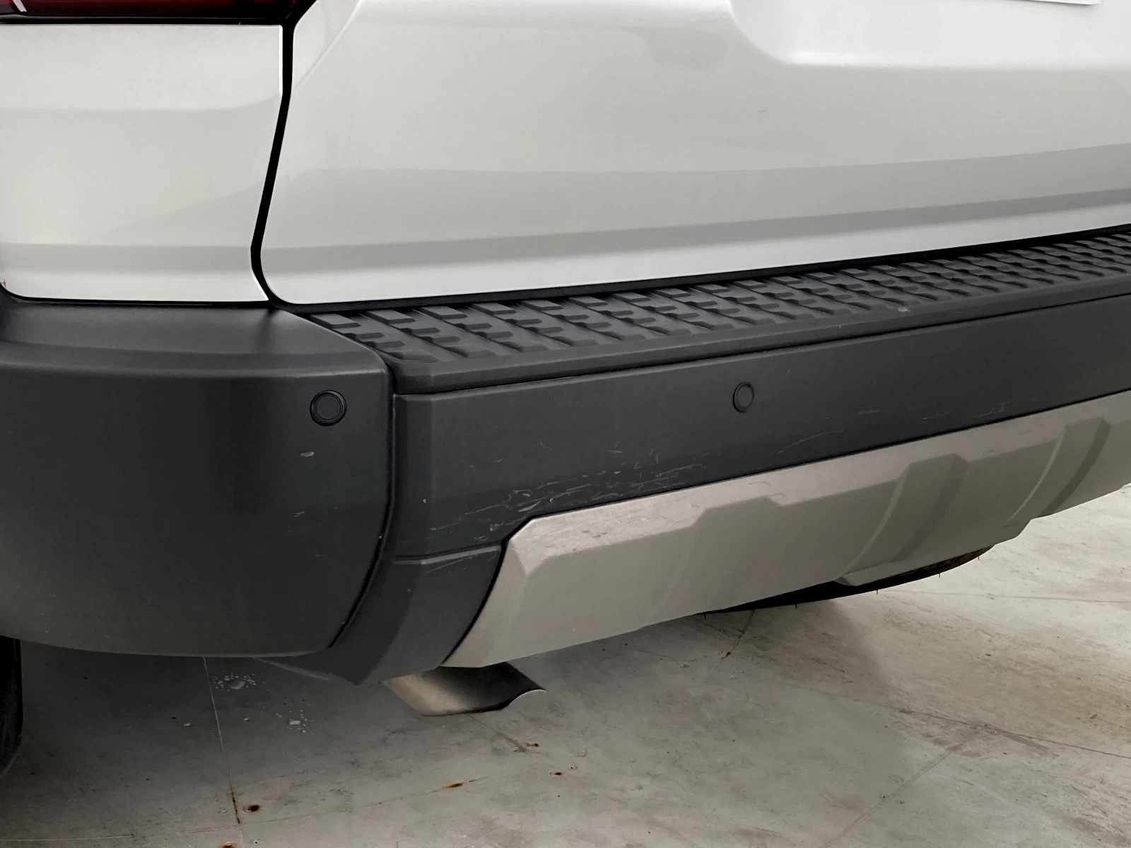 傷の画像です。拡大した画像です