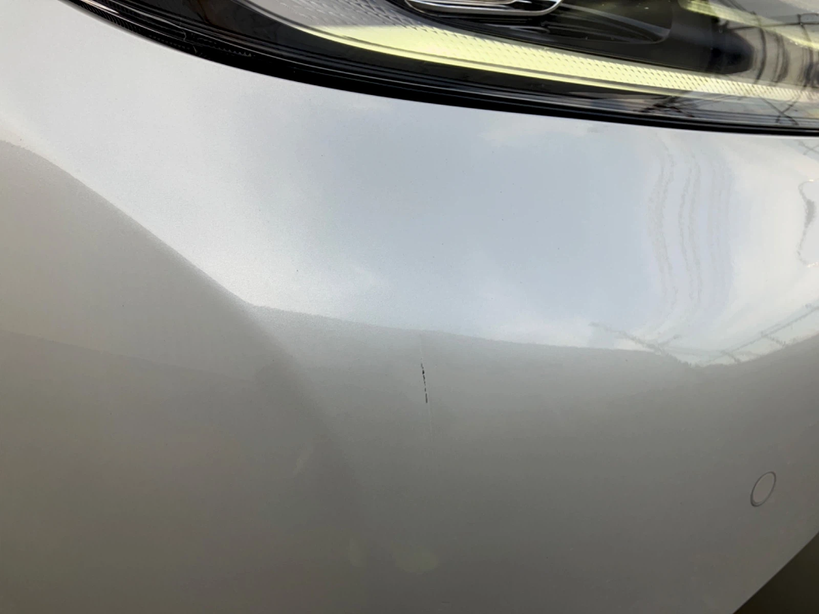 傷の画像です。拡大した画像です