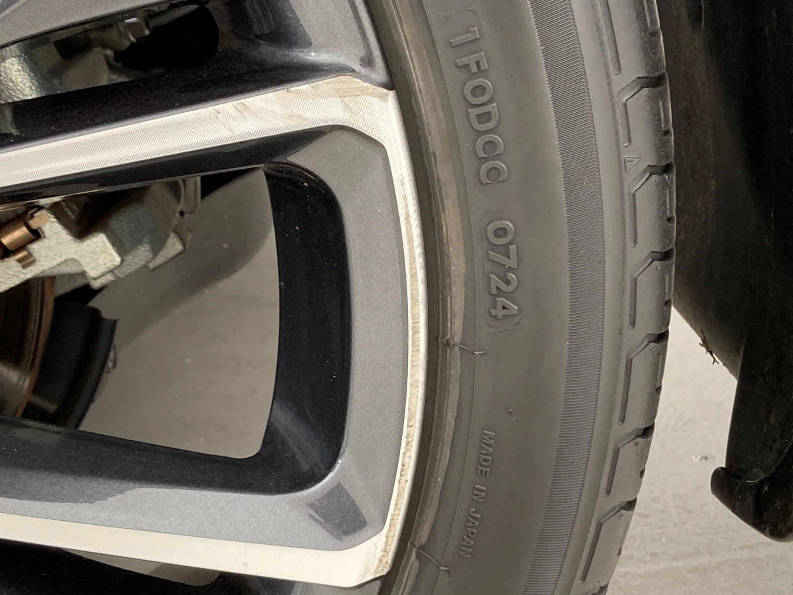 傷の画像です。2つ目のキズです