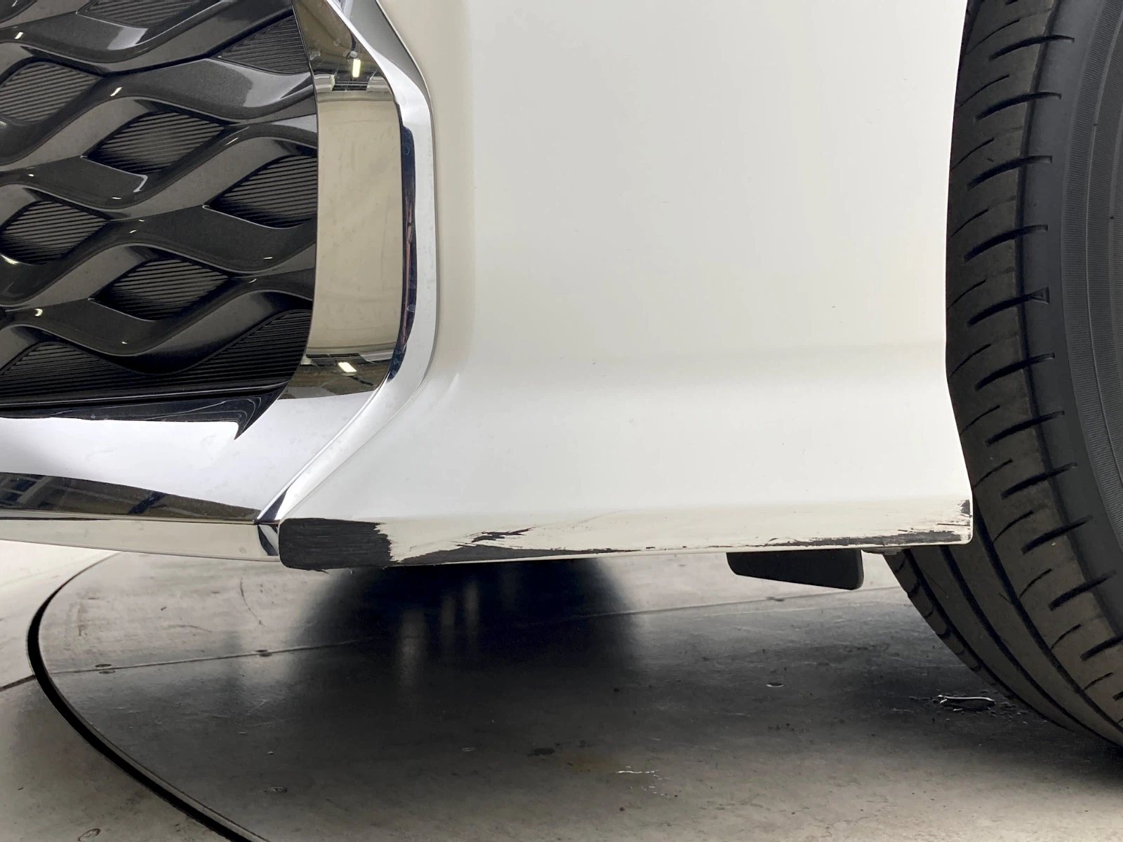 傷の画像です。拡大した画像です