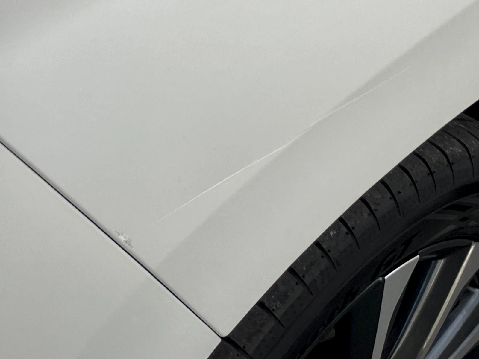 傷の画像です。拡大した画像です