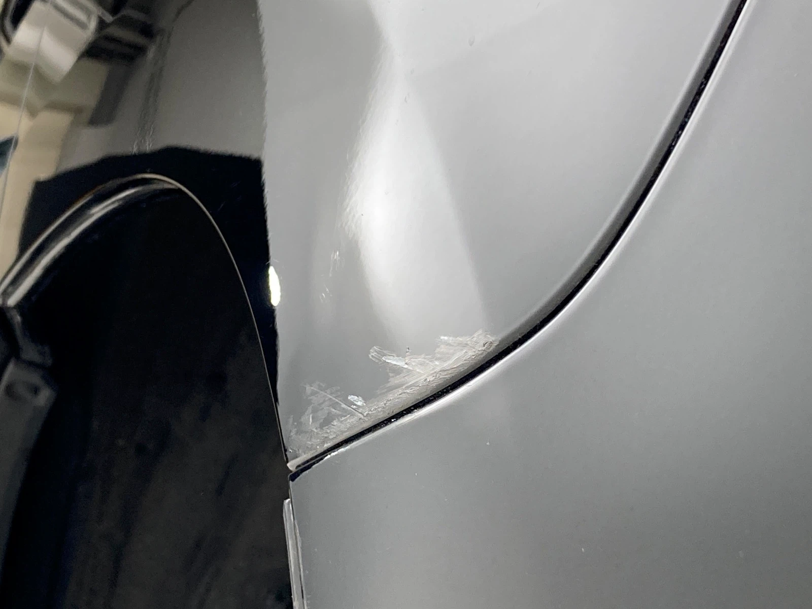 傷の画像です。拡大した画像です