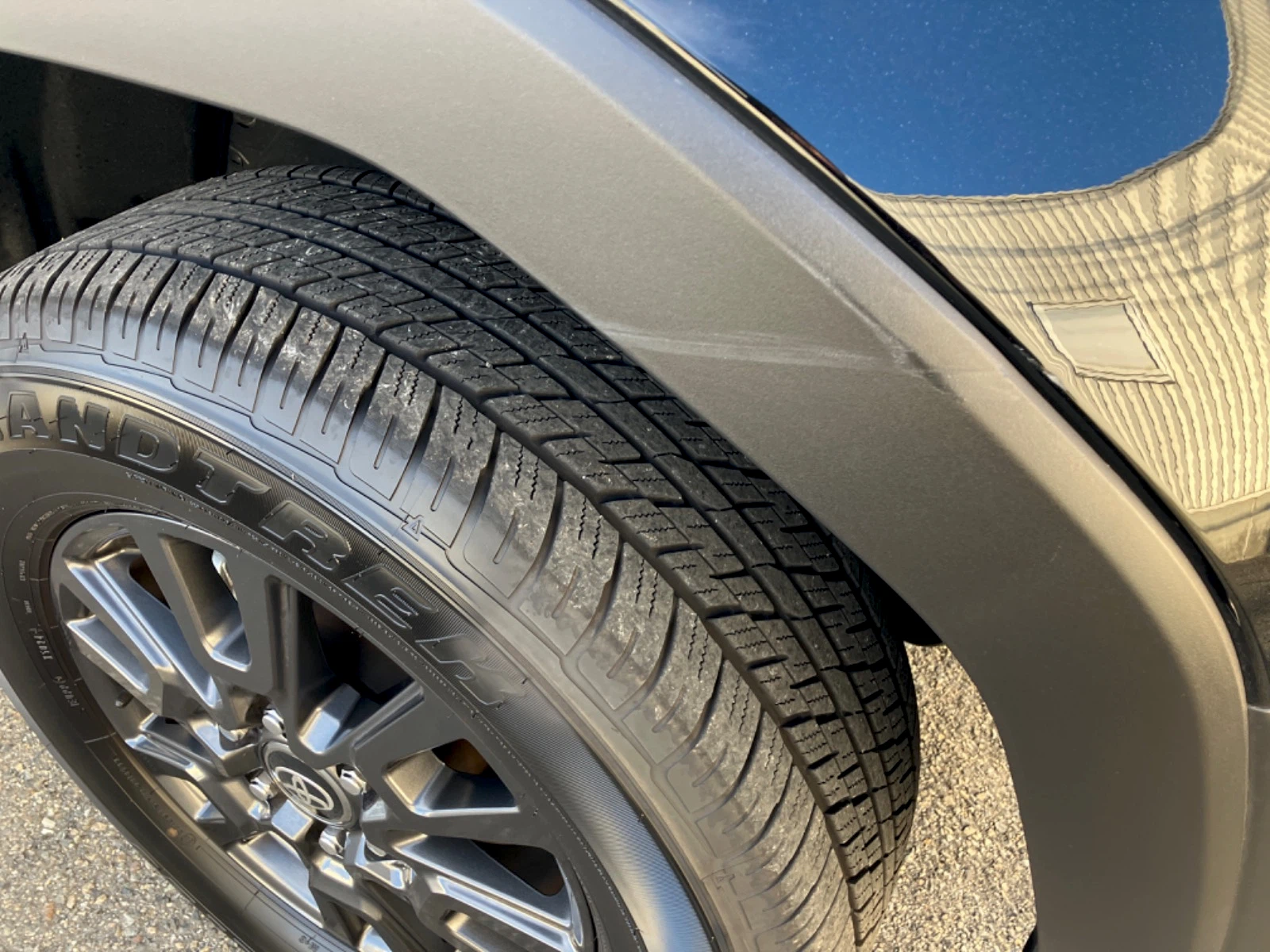 傷の画像です。拡大した画像です。