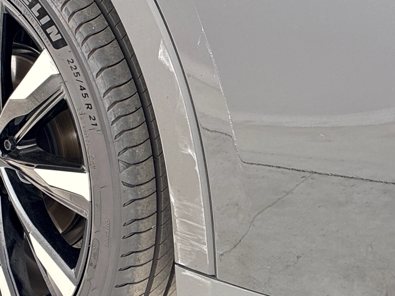 傷の画像です。拡大した画像です