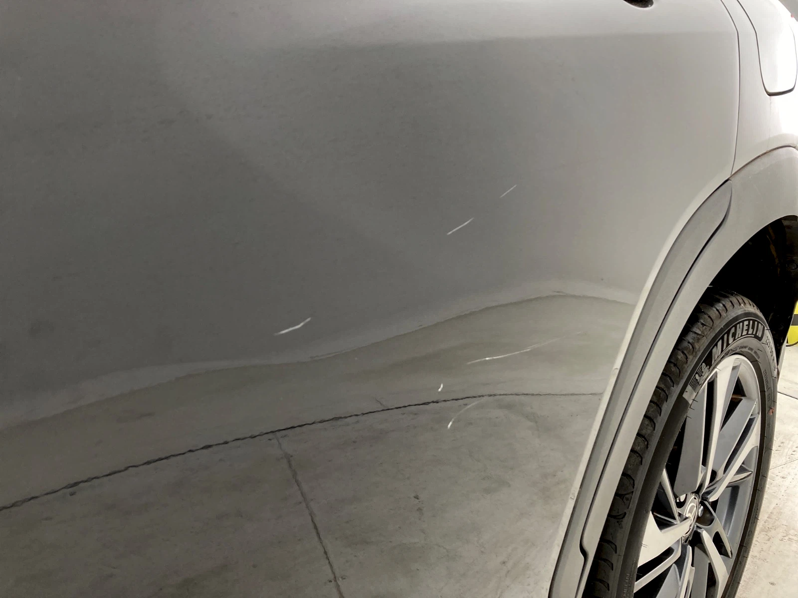 傷の画像です。拡大した画像です