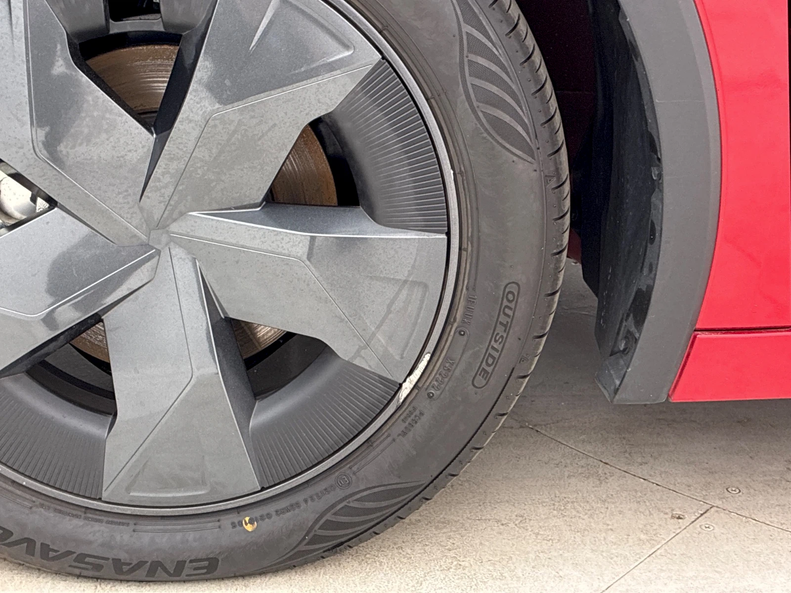 傷の画像です。拡大した画像です