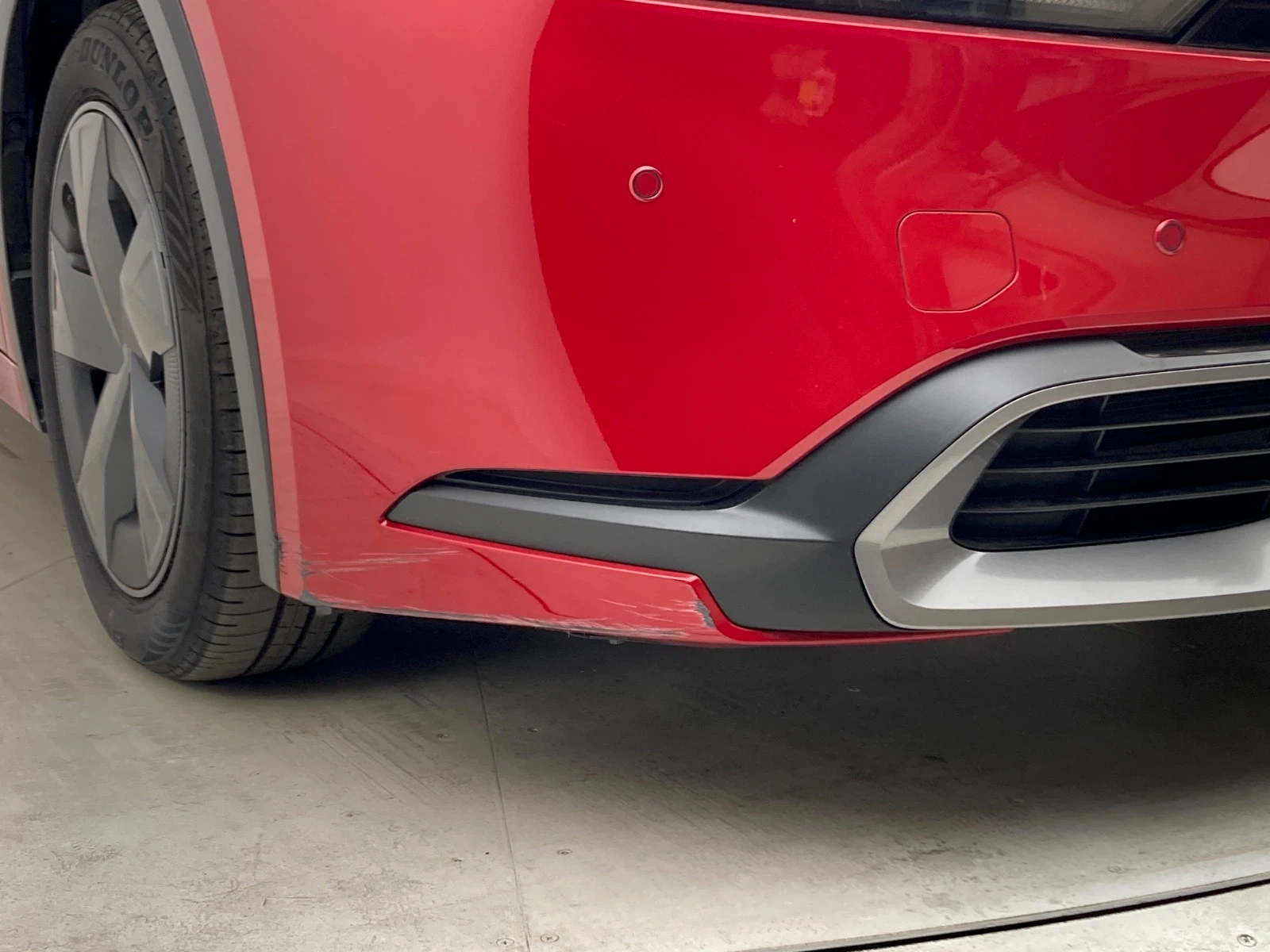 傷の画像です。拡大した画像です